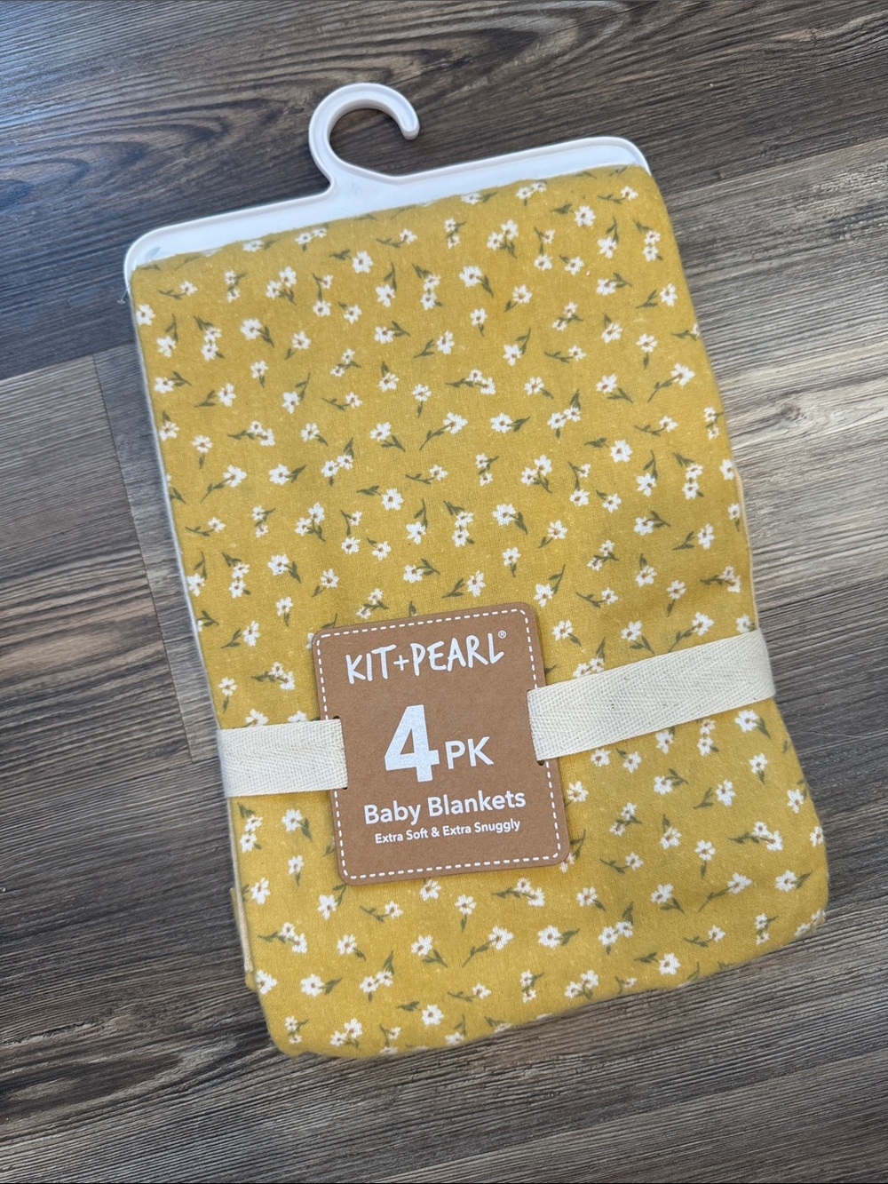 Kit & Pearl Baby Blankets Set of 4